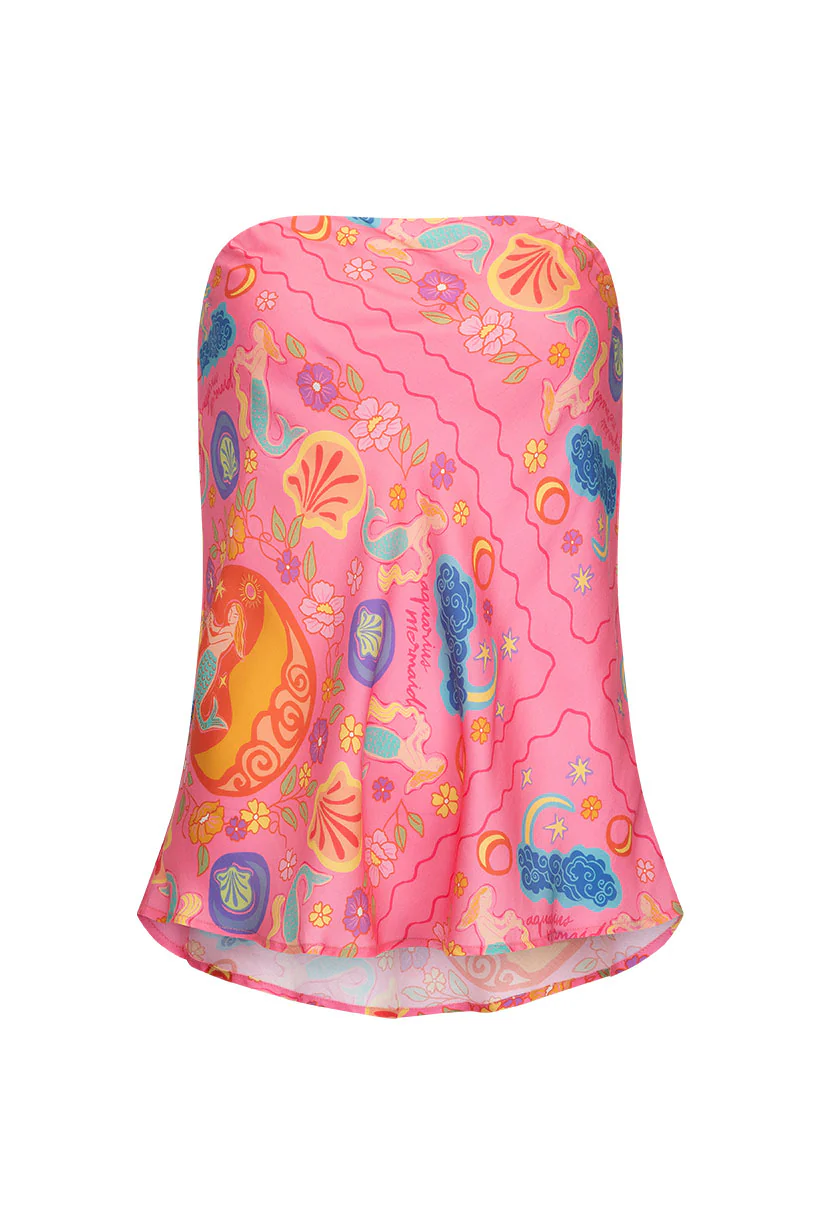 Aquarius Strapless Top - Image 3