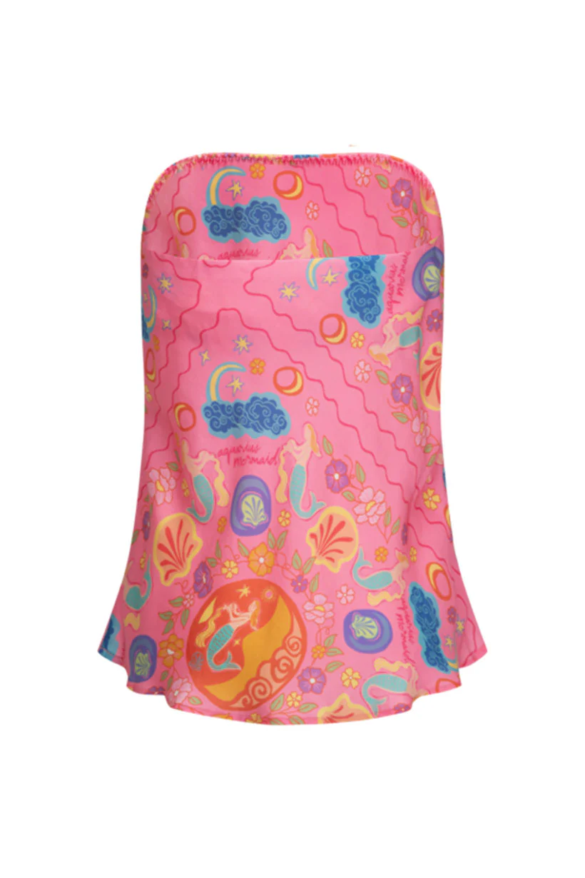 Aquarius Strapless Top - Image 4