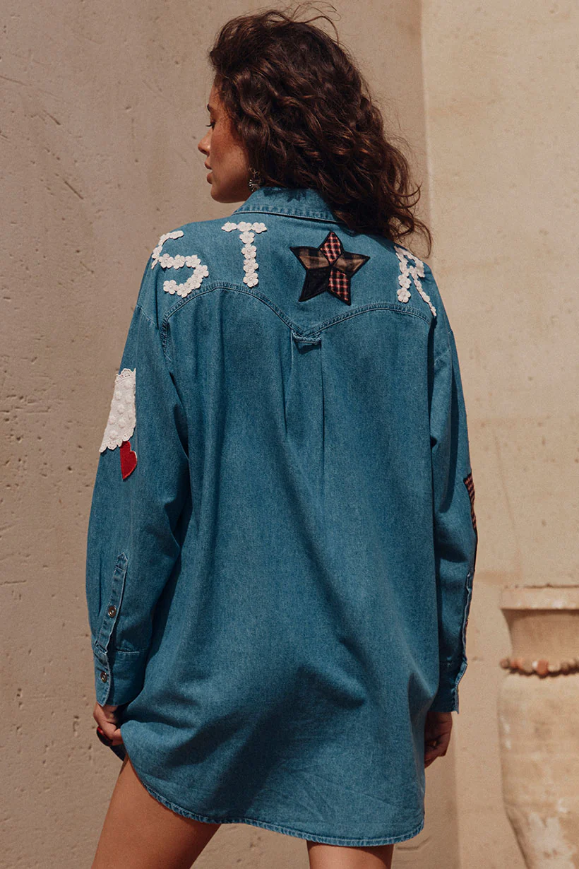 Bombshell Patchwork Shirt - Image 3