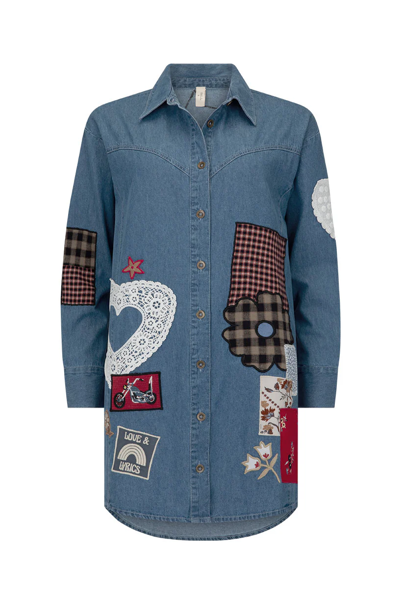 Bombshell Patchwork Shirt - Image 5