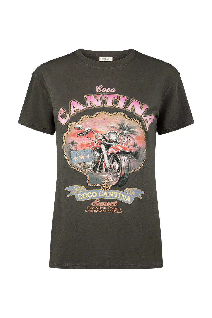 Coco Cantina Biker Tee - Image 6