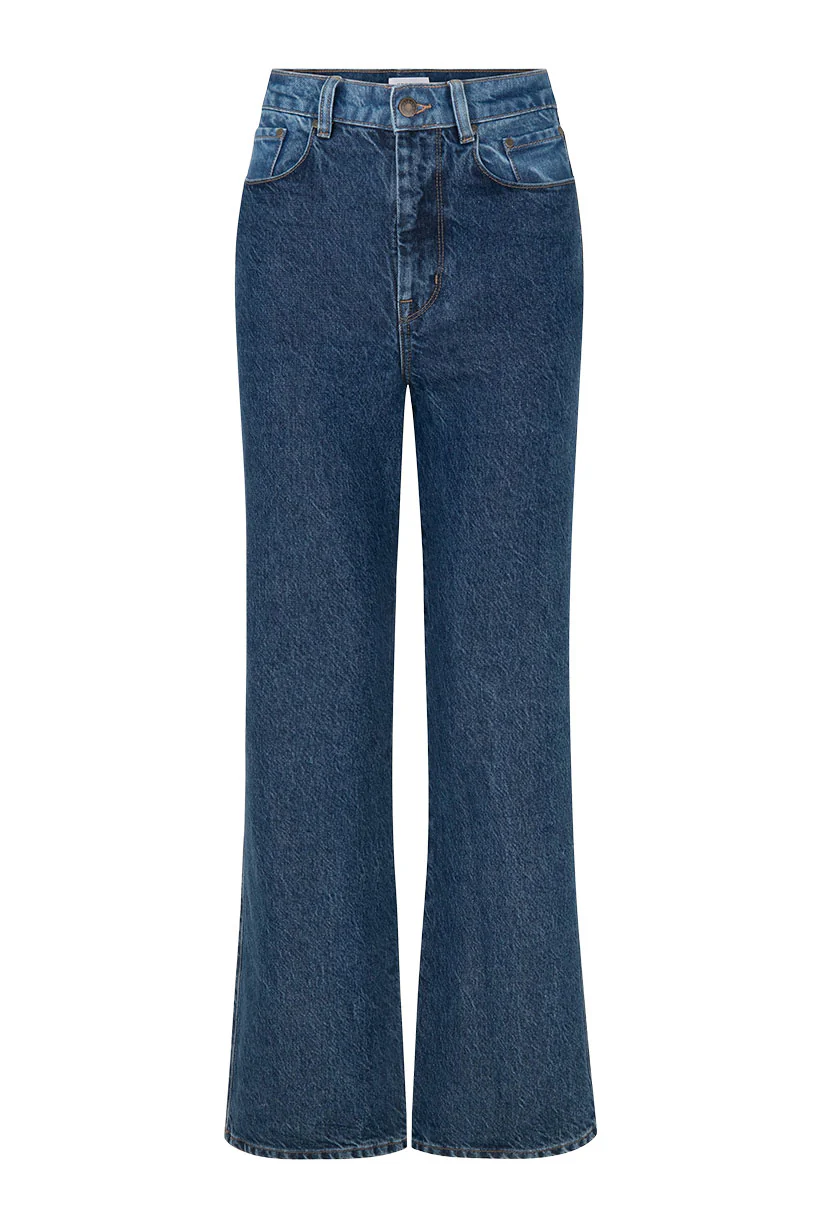 Daisy Patchwork Denim Jean - Image 9