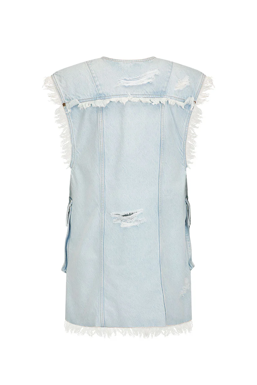 Daydreamer Denim Vest - Image 7