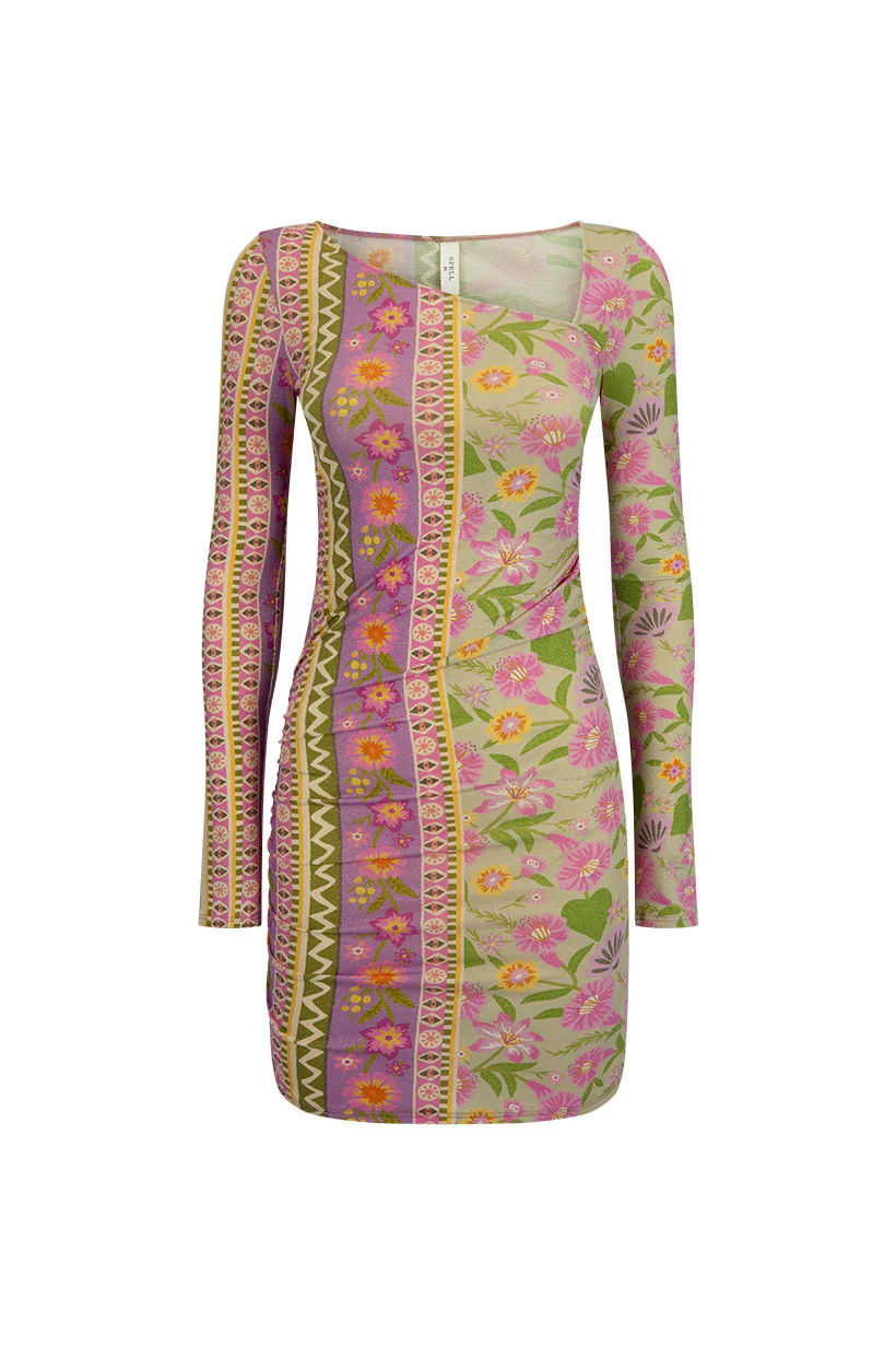 Goldie Shimmer Mini Dress - Image 6