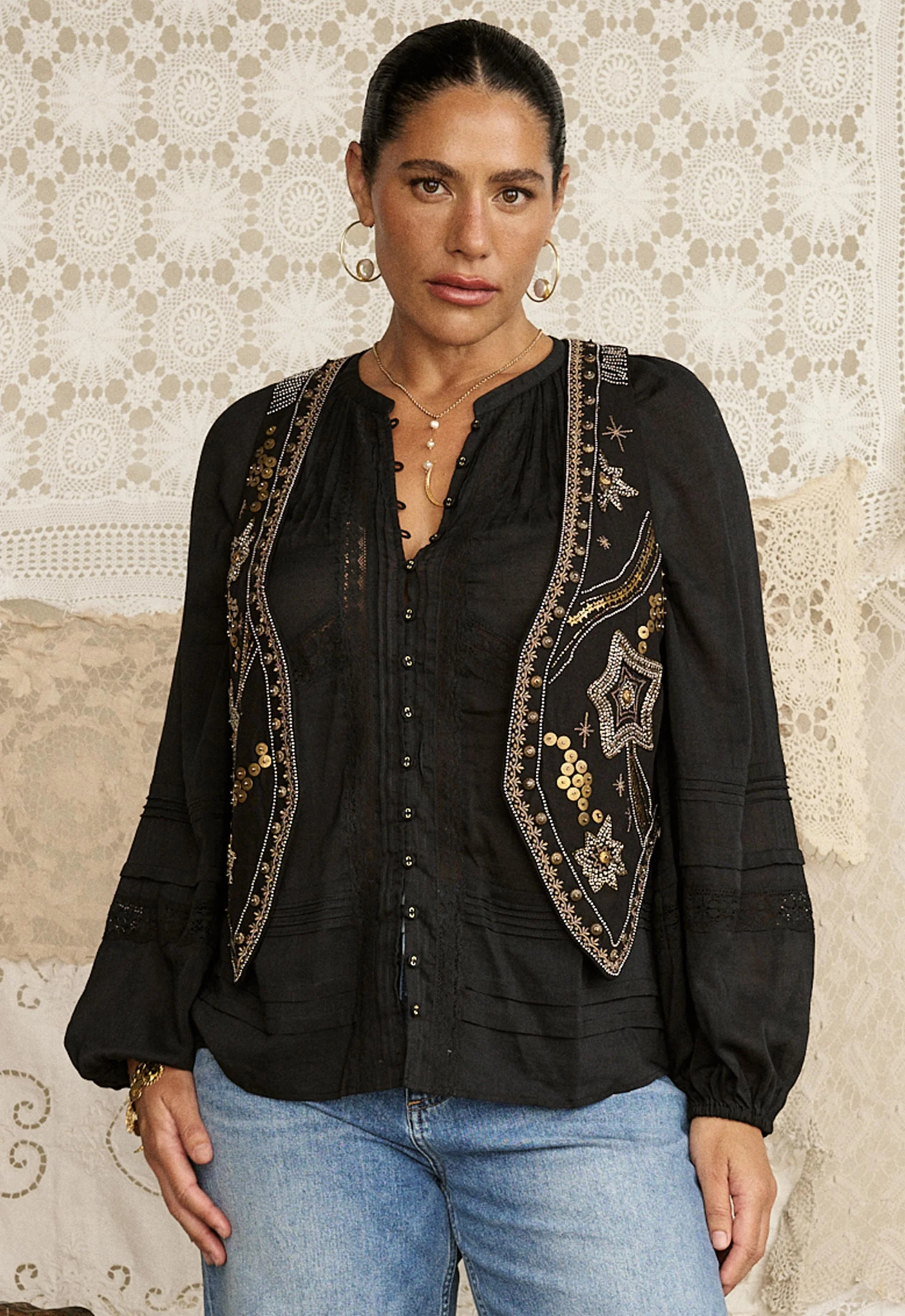Hera Lace Blouse - Image 8