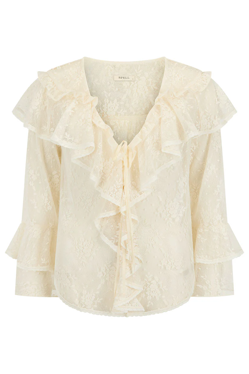 Labyrinth Lace Blouse - Image 10