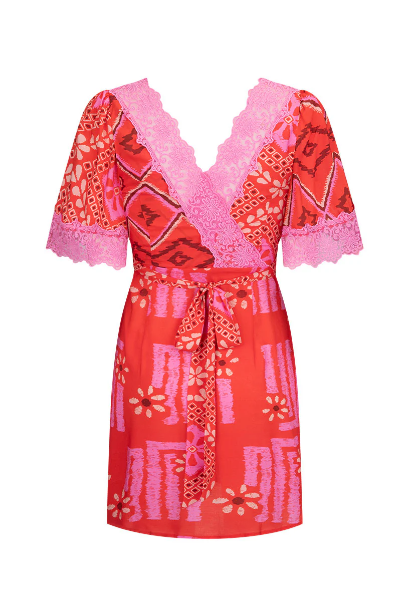 Libertine Lace Mini Dress - Image 8