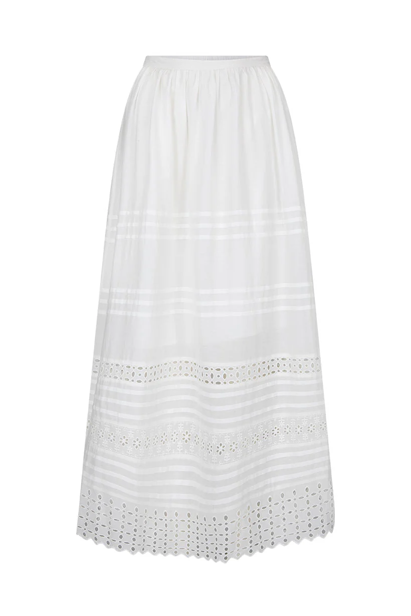 Love in the Afternoon Lace Maxi Skirt - Image 10