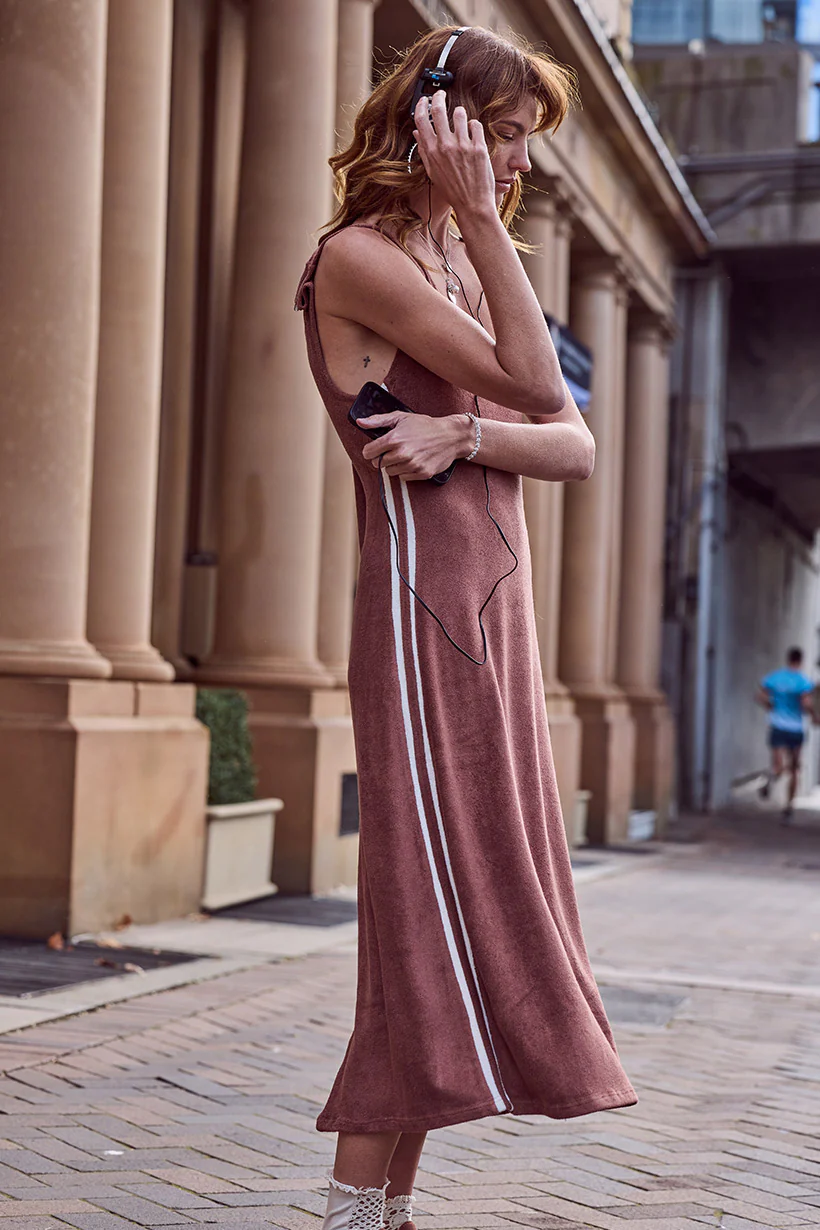 Luciana Terry Maxi Dress - Image 6