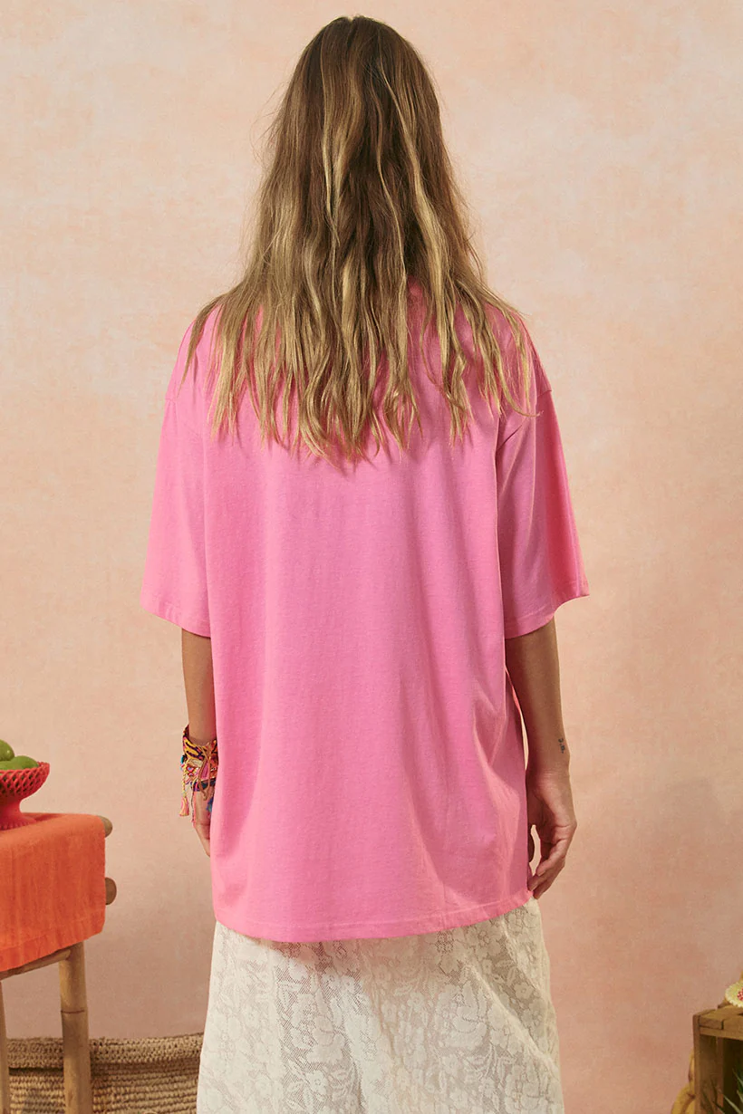 Marina Piccola Oversized Biker Tee - Image 3