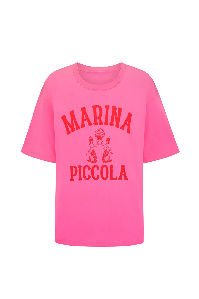 Marina Piccola Oversized Biker Tee - Image 6
