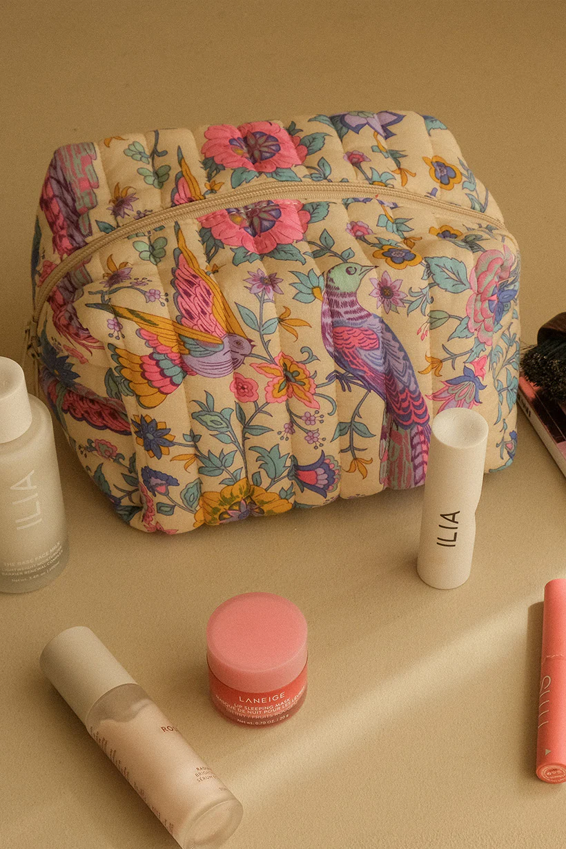 Renew Quilted Medium Make Up Bag - Image 5