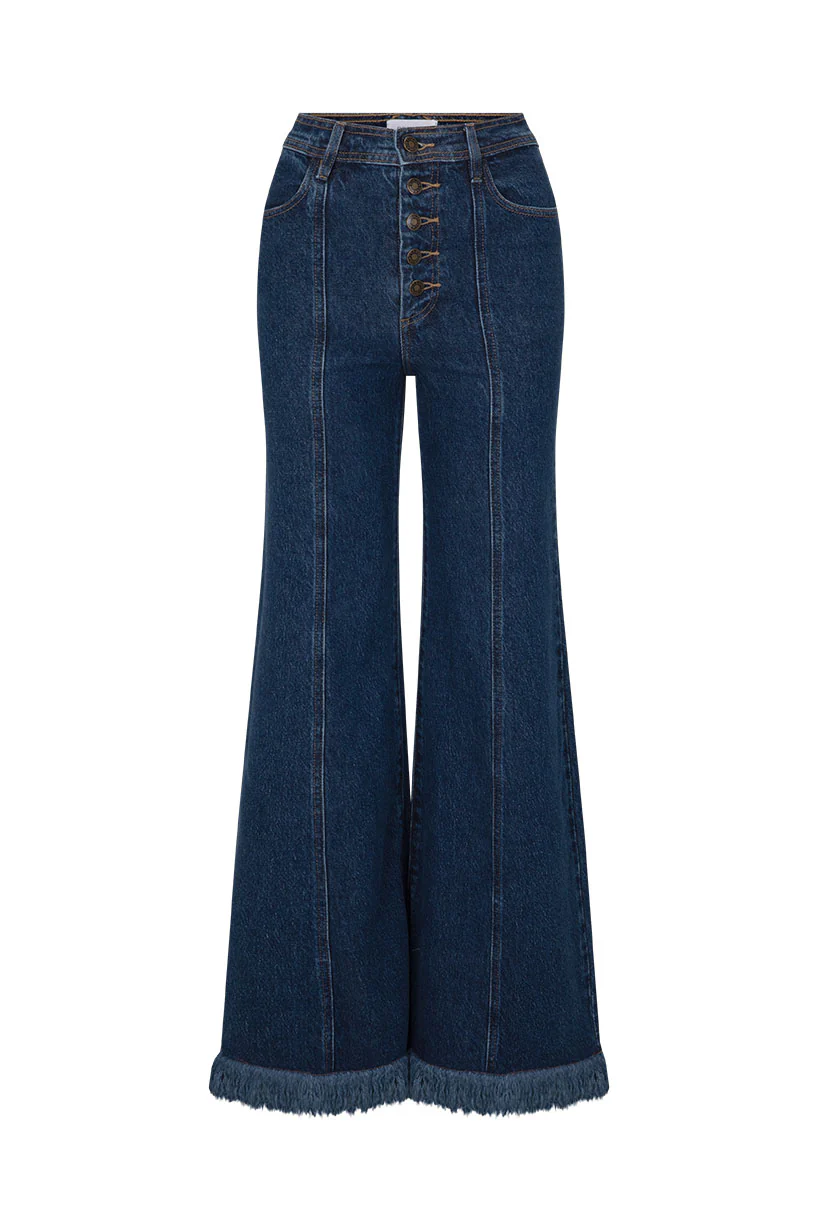 Rocker Denim Flares - Image 6