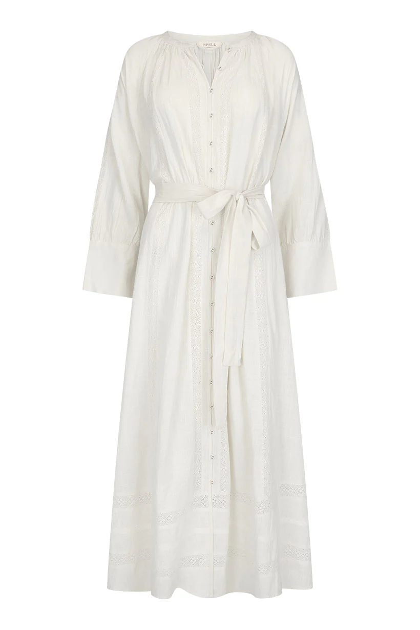 Serendipity Lace Button Through Dress - Image 8