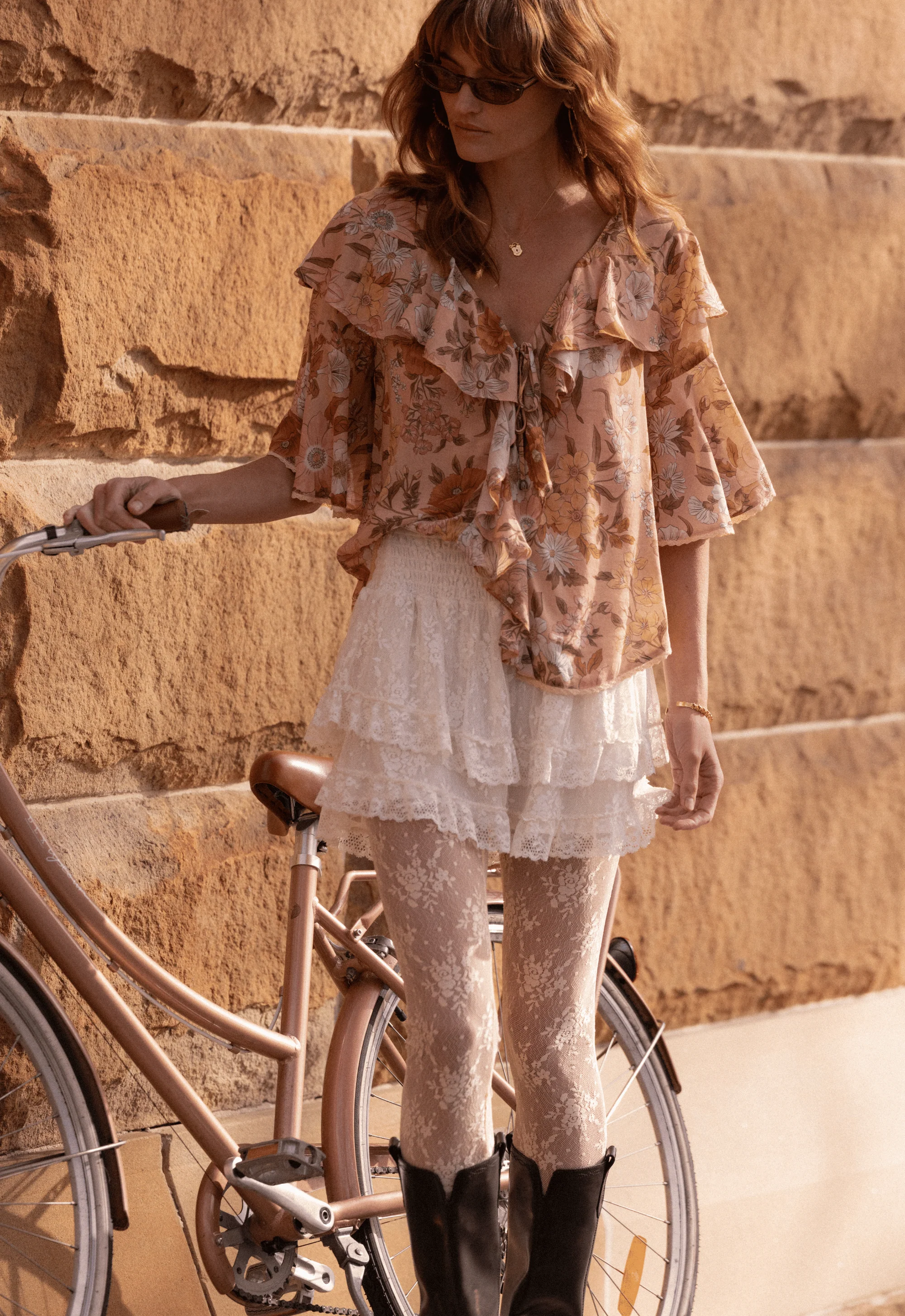 Stealing Beauty Short Sleeve Blouse - Image 5