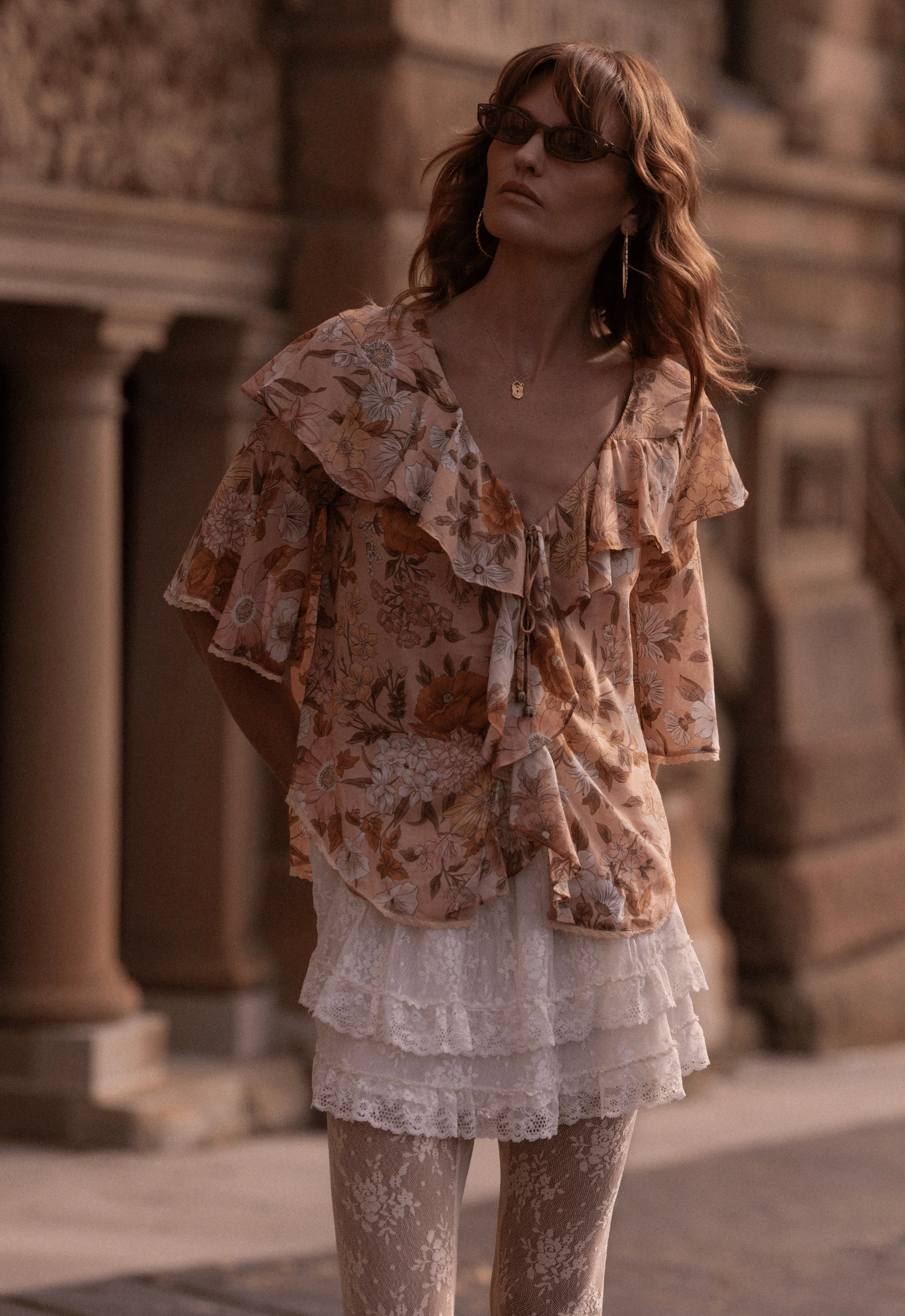Stealing Beauty Short Sleeve Blouse - Image 6