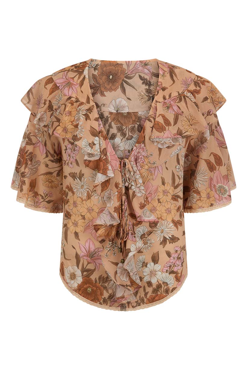 Stealing Beauty Short Sleeve Blouse - Image 7