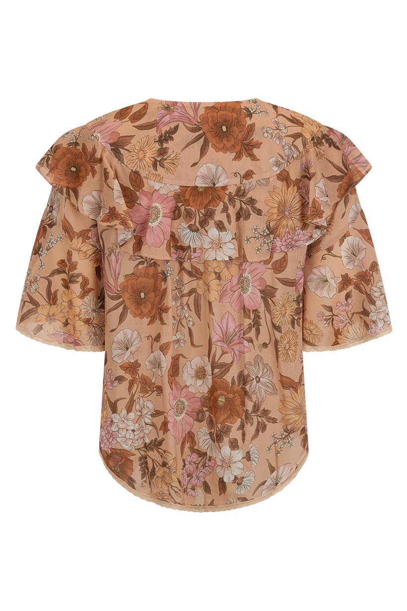 Stealing Beauty Short Sleeve Blouse - Image 8