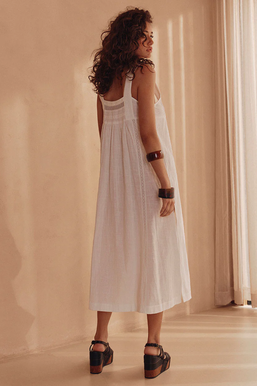 Stevie Lace Midi Dress - Image 6